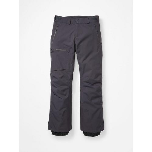 Marmot Ski Pants Dark Grey NZ - Refuge Pants Mens NZ4589270